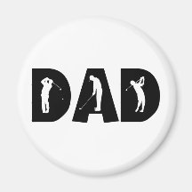 Golf-Vati-Geschenk Magnete