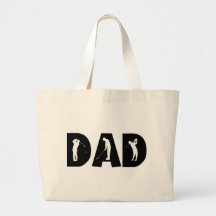 Golf-Vati-Geschenk Tragetaschen