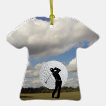 Golf-Welt Ornament