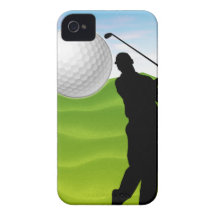 Golfball, der an Ihnen kommt iPhone 4 Hüllen