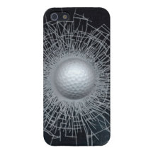 Golfball iPhone Fall der Trümmer-3D iPhone 5 Case