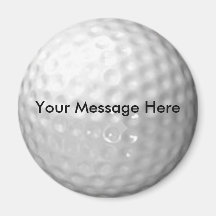 Golfball-Magnet Kühlschrankmagnete