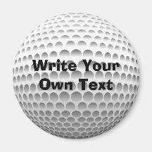 Golfball Magnete
