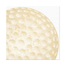 Golfball Vintag Leinwand Druck