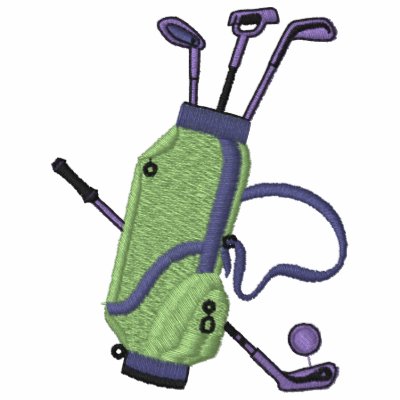 Golfclubs stickten Hemd Bestickte Polos