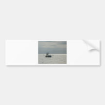 Golfgarneleboot Autosticker