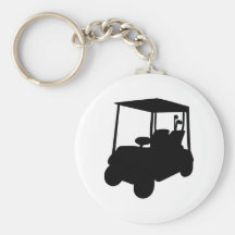 Golfmobil Schlüsselanhänger
