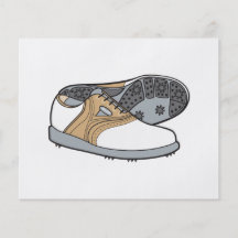 Golfschuhe Bedruckte Flyer