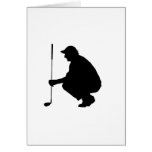 Golfspieler 01 karte