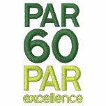 Golfspieler-60. Geburtstags-Party-Hemden Besticktes Shirt