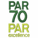 Golfspieler-70. Geburtstags-Party-Hemden Polo