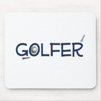 Golfspieler Mousepad mousepads