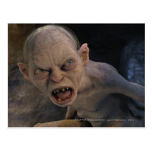 Gollum nahes hohes postkarten