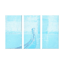 Gondel im Aquamarine Galerie Falt Leinwand