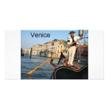 Gondel Italiens Venedig (St.K) Bilderkarten
