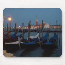 Gondeln in Venedig Mousepads