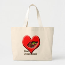 Google-Goldsuche Leinentaschen