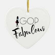 GOP Fabulous Ornament (Heart)