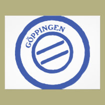 Göppingen Posten stempel einladungen