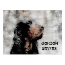 Gordon-Setzer-Schmutz-Postkarte