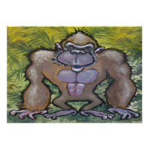Gorilla-Einladung