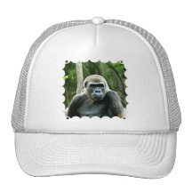 Gorilla-Profil-Baseball-Mütze