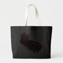 Gory beängstigende Zombie-Tasche Zombie-Taschen-Ta
