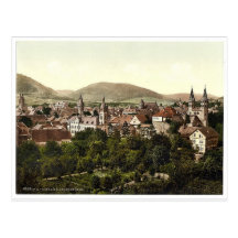 Goslar und Georgenberg, Hartz, Deutschland-Klassik Postkarte