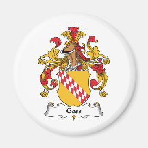 Goss Familienwappen Magnete