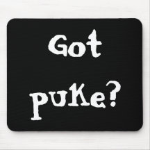 Got kotzen? mousepad