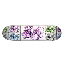 GOTH DRACHE-KAMPF-COLLAGEN-DRUCK INDIVIDUELLES DECK