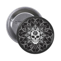 Goth Schädel Anstecknadel