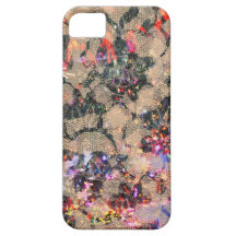 Goth Spitze-Rosen iPhone 5 Hüllen