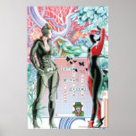 Gotham City Sirenen Cv10 Plakatdruck