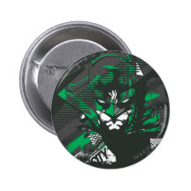 Gothams Caped Kreuzfahrer Anstecknadelbutton