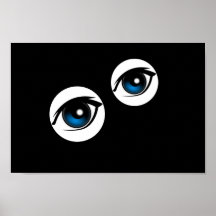 gotische Augen Poster