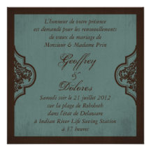 Gotische Braut-Hochzeit laden Square_Dolores ein Individuelle Einladungskarten