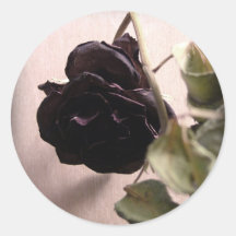 Gotische tote Rose Sticker