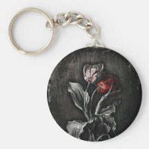 Gotische Tulpen Schlüsselband