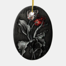 Gotische Tulpen Weihnachtsbaum Ornament