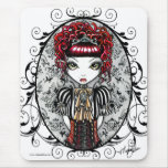 Gotische viktorianische Fee Mousepad Annie