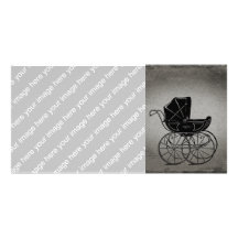 Gotischer Kinderwagen Individuelle Photo Karte