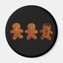 Gotischer Lebkuchen-Mann Kühlschrankmagnet