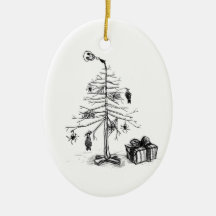 Gotischer Weihnachtsbaum Weinachtsornamente