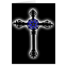 Gotisches Kreuz Karten