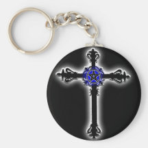 Gotisches Kreuz Schlüsselband