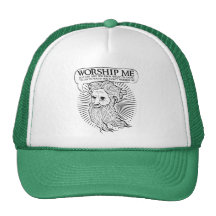 Gott: Beten Sie mich an, also kann ich Sie von mir Trucker Kappe