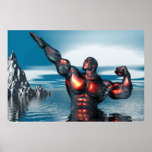 Gott des Meeres Plakat