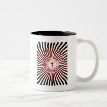 Gott-Felsen - christlicher Felsen-Gang Kaffeetasse