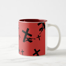 Gott-Felsen - christlicher Felsen-Gang Kaffeetassen